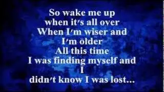 Wake Me Up (Lyrics) - AVICII feat. Aloe Blacc