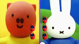 Who has more baskets? | The Same Game | Play along with Miffy | Animated Show for Kids