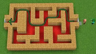 maze iq test villager ( -99 iq)