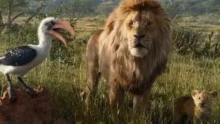 Mufasa and Simba Pouncing Lesson Scene | THE LION KING | Movie Scene (2019)