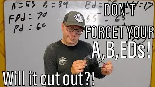 WHY FRAME MEASUREMENTS ARE IMPORTANT! || Minimum blanks size explained.