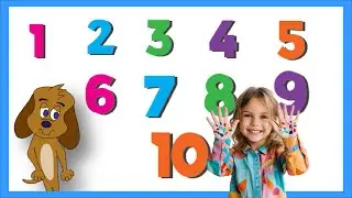 Learn Numbers 1-10 | Counting to 10 For Kindergartners And Preschoolers!