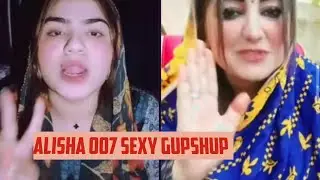 Alisha 007 sexy Girl Gupshup Tiktok live 2024