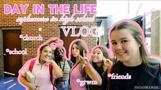 DAY IN THE LIFE (sophomore in high school) VLOG!!!!!💗💐☀️🌷🎀💕                   
