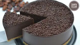 The Easiest Chocolate Cake, Without Oven, Without Egg, Just Stir