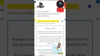 letsgo pré-commander la #PS5Pro30Th, as-tu réussi ? #PlayStation #PS5 #PS5Pro  #PlayStation30Th