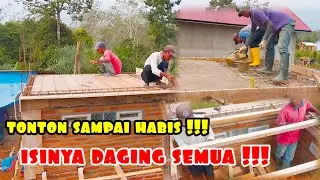 Pekerjaan yang luar biasa rapi !!!/proses pembuatan dak beton kamar mandi