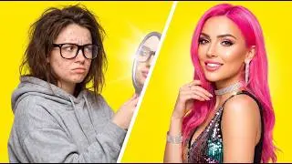 Vom NERD zum LIEBLING 💖 FANTASTISCHES Makeover mit Gadgets & Epoxidharz auf 123 GO!