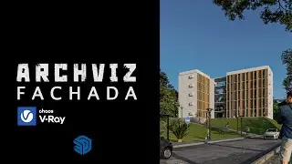 RENDERIZANDO una fachada en Sketchup - V.ray -Archviz