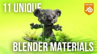 Creative Material Shaders - A Blender 3D Animation