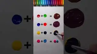 mixing watercolor