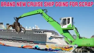 Brand New Cruise Ship Going for Scrap!  SHOCKING NEWS