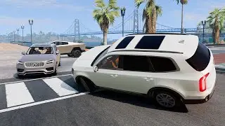 Realistic crashes and fatalities - BeamNG Drive