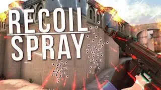 Como controlar o RECOIL e dar um bom SPRAY - CSGO DICAS!