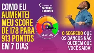 Segredo do Nome Limpo | Os bancos NÃO QUEREM que você saiba!