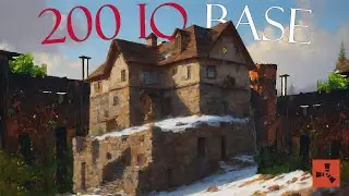 I Built the Most HIGH IQ Solo Base in Official Rust (Movie)