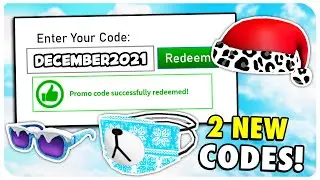 2021 *ALL 2 NEW* ROBLOX PROMO CODES! DECEMBER + ALL FREE ROBUX ITEMS (WORKING)