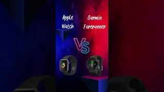 Apple Watch vs. Garmin Forerunner: Which is smarter? #Shorts