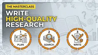 Academic Research Guide: The Complete Step-by-Step Guide to Writing High-Quality Research Papers