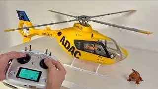 Eurocopter EC-135 | Unboxing and Maiden Flights | Stirlingkit