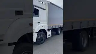 КАМАЗ 5490-037 с полуприцепом шторой