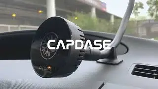 Electro-Ceramic Cooling Module Fast Wireless Charging Magnetic Car Mount Gooseneck Arm 300mm