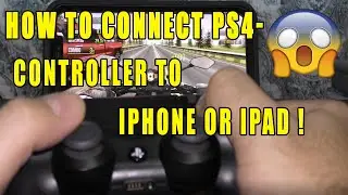 How To Connect PS4 Controller To iPhone Or iPad |  (Simplest  Way)
