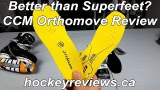 Better than Superfeet? CCM Orthomove Hockey Skate Insole Review