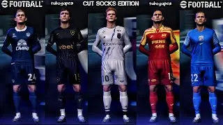 Cut Socks Edition🔥 Best Cut Socks Kits | eFootball 2026 Mobile