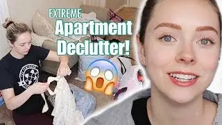 DECLUTTERING MY WHOLE APARTMENT | Moving Out Series