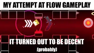 trying to make GEOMETRY DASH flow gameplay
