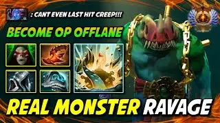 REAL MONSTER OFFLANE GOD Tidehunter With Armor Reduction & Damage Block 100% Dominate Arc Warden