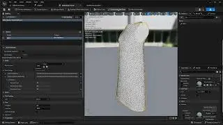 Cloth Design UE 5.5. plugin workflow for imported meshes