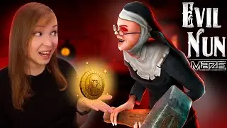 МОНАШКА УСКОРИЛАСЬ! [Прохождение Evil Nun Maze: Бесконечный побег] №2