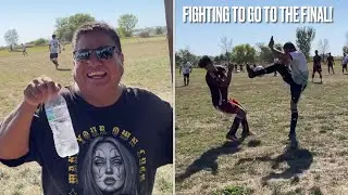 SUNDAY LEAGUE SOCCER Semifinal FIGHT for The FINAL!