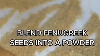 How to make fenugreek mask for hair and skin| do it with charm