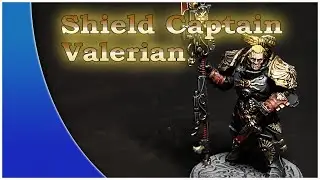 How to Paint Custodes Shield Captain Valerian - Schattenwächter bemalen - Warhammer 40k - Quayjin