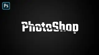 Sliced Text Effect Easily in Photoshop! 