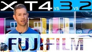 FUJIFILM XT4 vs XT3 vs XT2 (IQ & ISO)