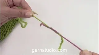 How to join new yarn with a double knot