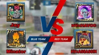 FRagJay + FRagminator Vs  HVxHavoc + HVxAssassin ( PMCO Finalist) | Friendly TDM Fight | Pubg Mobile