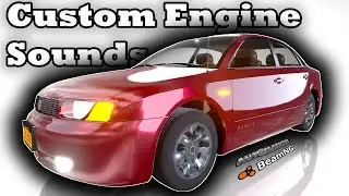 I Recorded My Own Car's Engine to the Game! | Automation The Car Company Tycoon Game & BeamNG.drive