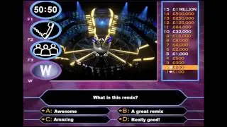 Who wants to be a millionaire (trance remix)