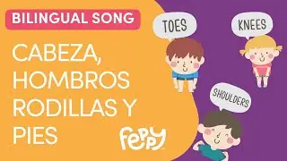 Head, Shoulders, Knees and Toes| Cabeza, hombros, rodillas y pies | Spanish & English music for kids