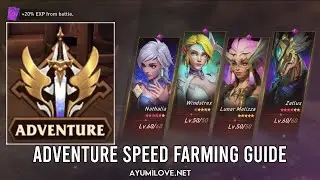 Ayumilove Adventure Speed Farm Guide #2 (1 minute) | Awaken Chaos Era