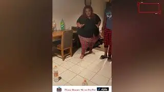 SSBBW lady Dancing | bbw girl | ssbbw big booty dance | cute big girl | ssbbw big booty