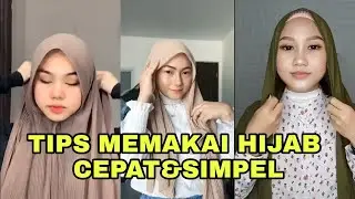 TUTORIAL MEMASANG HIJAB SECARA SIMPEL&CEPAT HASIL MEMUASKAN