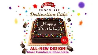 ALL-NEW & Improved Chocolate Dedication Cake