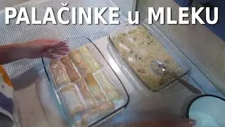 Palačinke zapečene u mleku