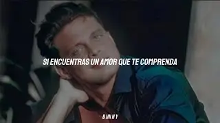 La Media Vuelta - Luis Miguel (Letra//Lyrics)